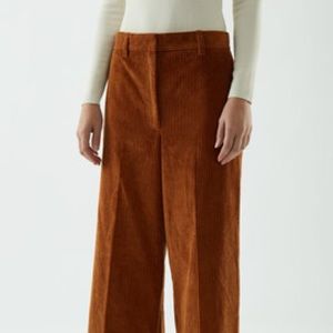 COS Cotton Wide Leg Corduroy Pants 12